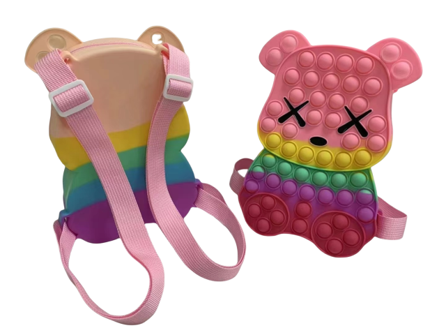 Children's Animal-shaped Silicone Backpack