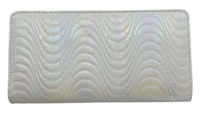 Quilted Iridescent Wallet
