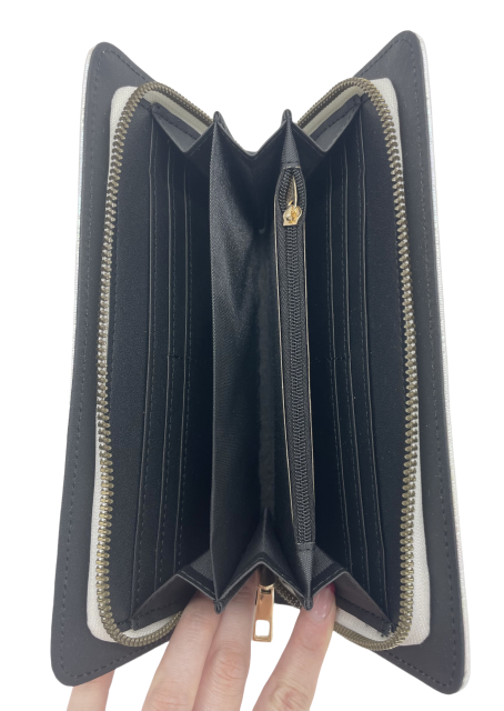 Quilted Iridescent Wallet