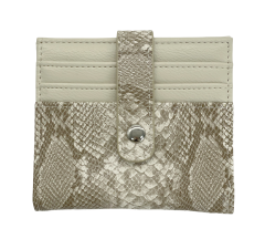 Snake-pattern Folding Card Holder.