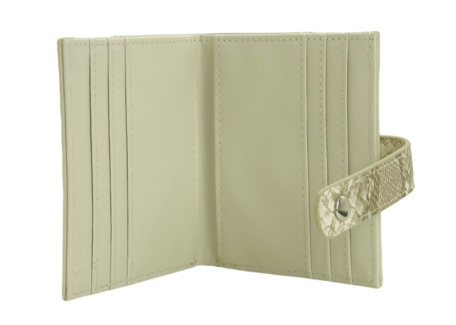 Snake-pattern Folding Card Holder.