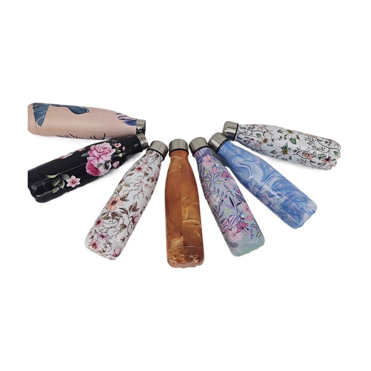 Floral Water Bottle