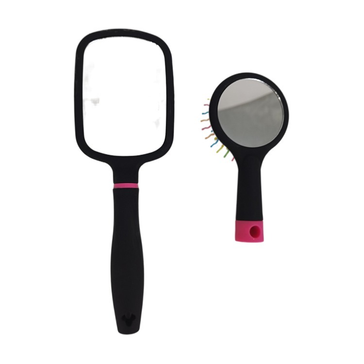 Plastic Hair Comb with mirror