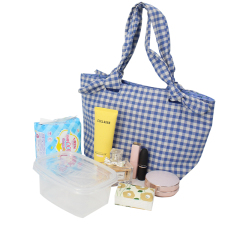 Checkerboard Canvas Bag