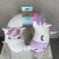 Unicorn Pillow + Eye mask