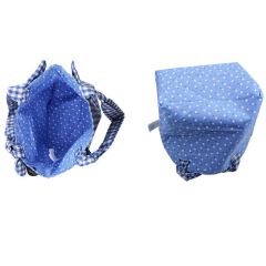 Checkerboard Canvas Bag