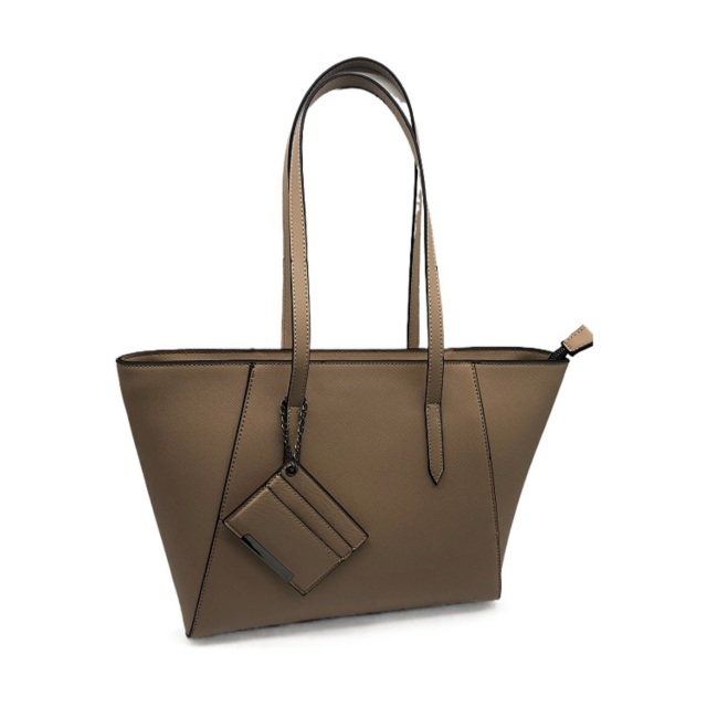 Tote Bag With Attached Card Holder