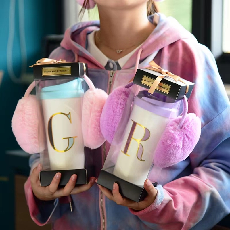 Initial Letter Water Bottle