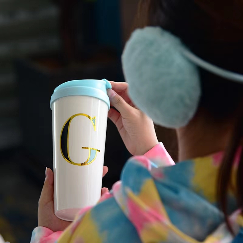 Initial Letter Water Bottle