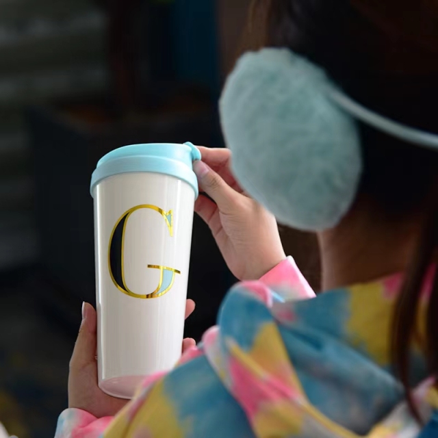 Initial Letter Water Bottle