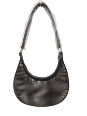 Diamond-embellished Tote Bag