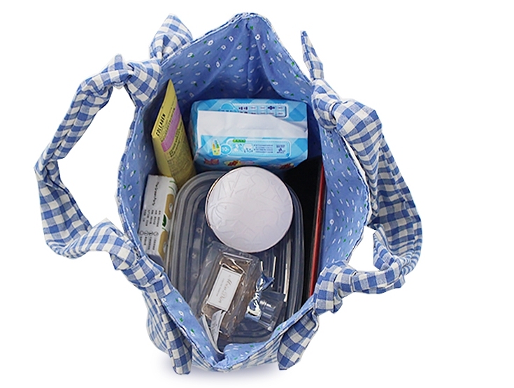Checkerboard Canvas Bag