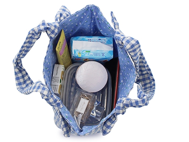 Checkerboard Canvas Bag