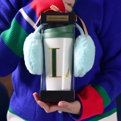 Initial Letter Water Bottle