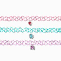 3-Pack Chokers For Kids