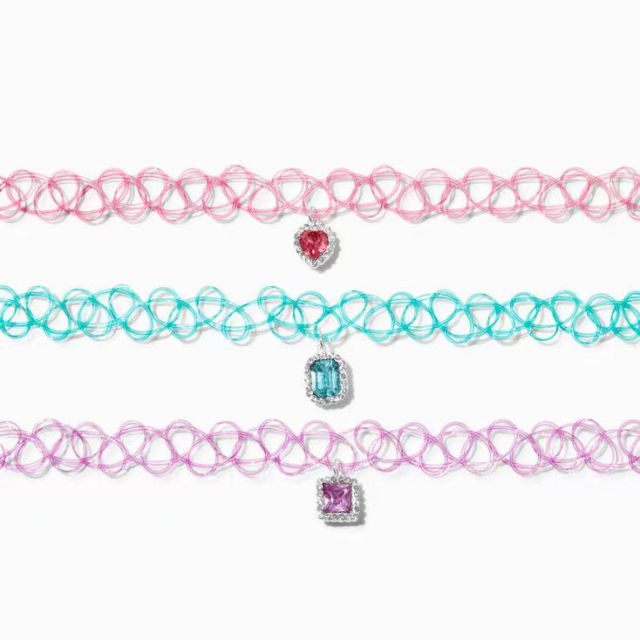 3-Pack Chokers For Kids