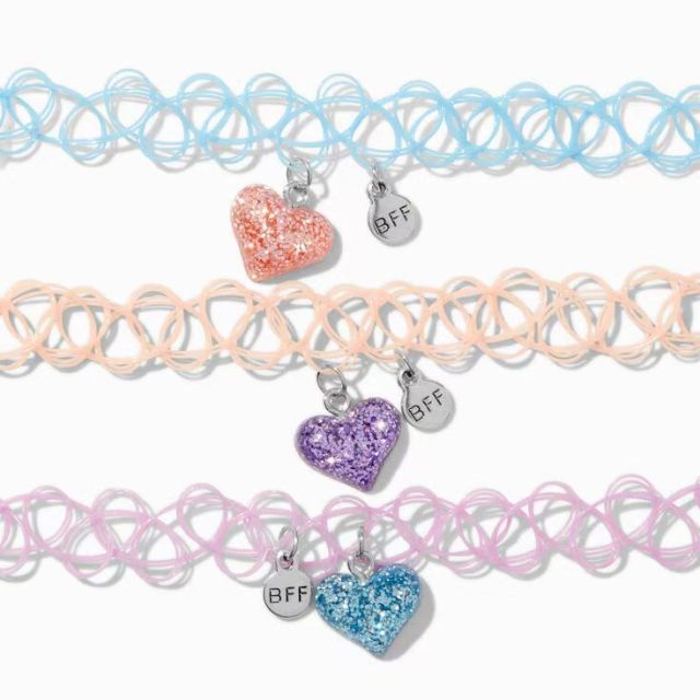 3-Pack  BFF Chokers For Kids