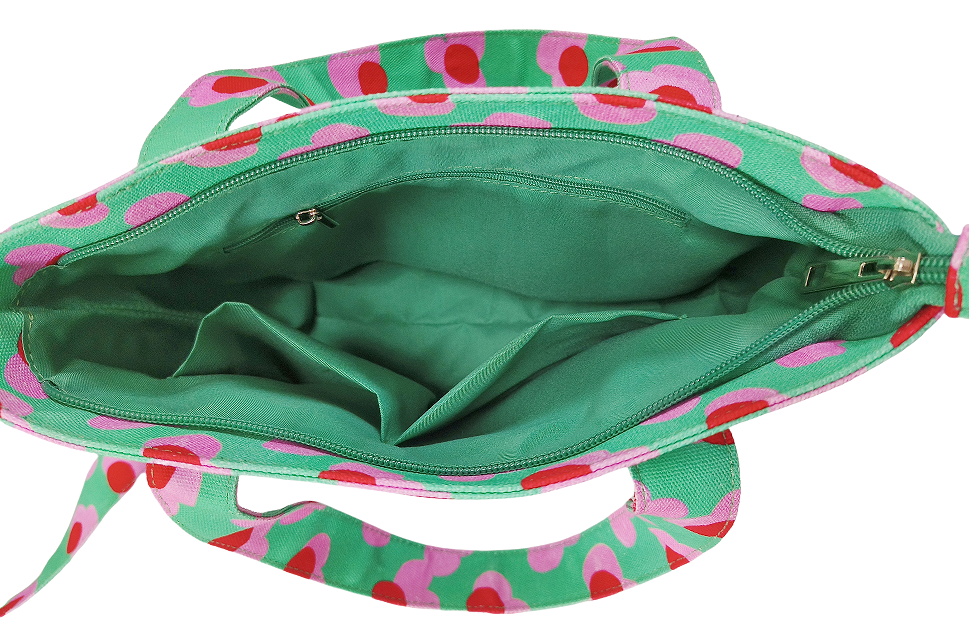 Medium-sized  Printed Canvas Bag