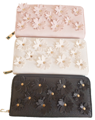 3D Floral Wallet