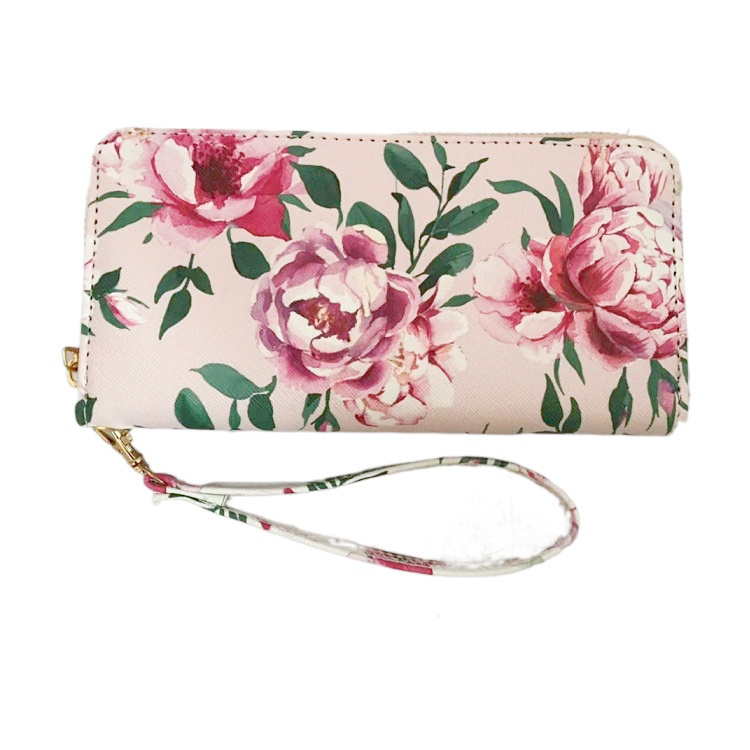 Printed Vintage Long Wallet