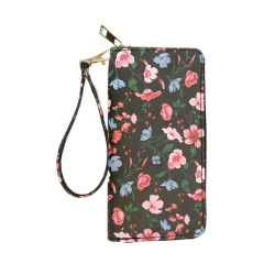 Printed Vintage Long Wallet