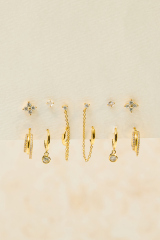 5-Pack Assorted Earrings