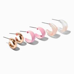 3-Pack Hoop Earrings