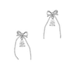 Bow&Crystal Earrings