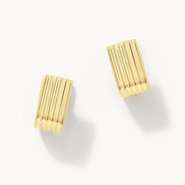 Gold Stud Earrings