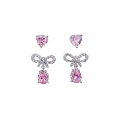 Bow&Crystal Earrings