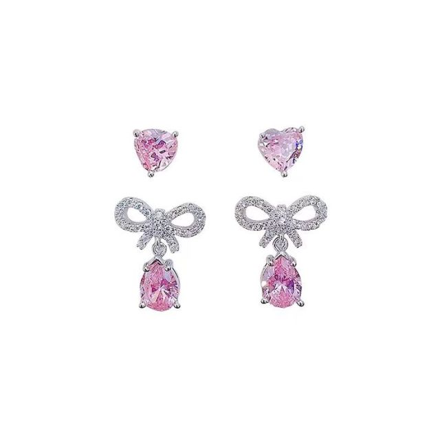Bow&Crystal Earrings
