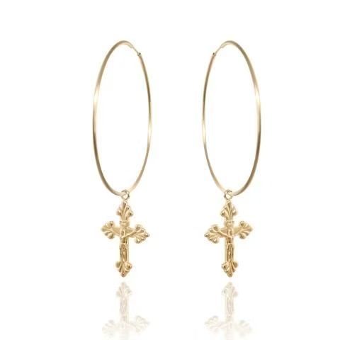 Cross Earrings