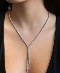 Chain Necklace With Heart Pendant