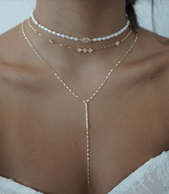 Three-Row Necklace