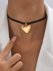 Necklace With Heart Pendant