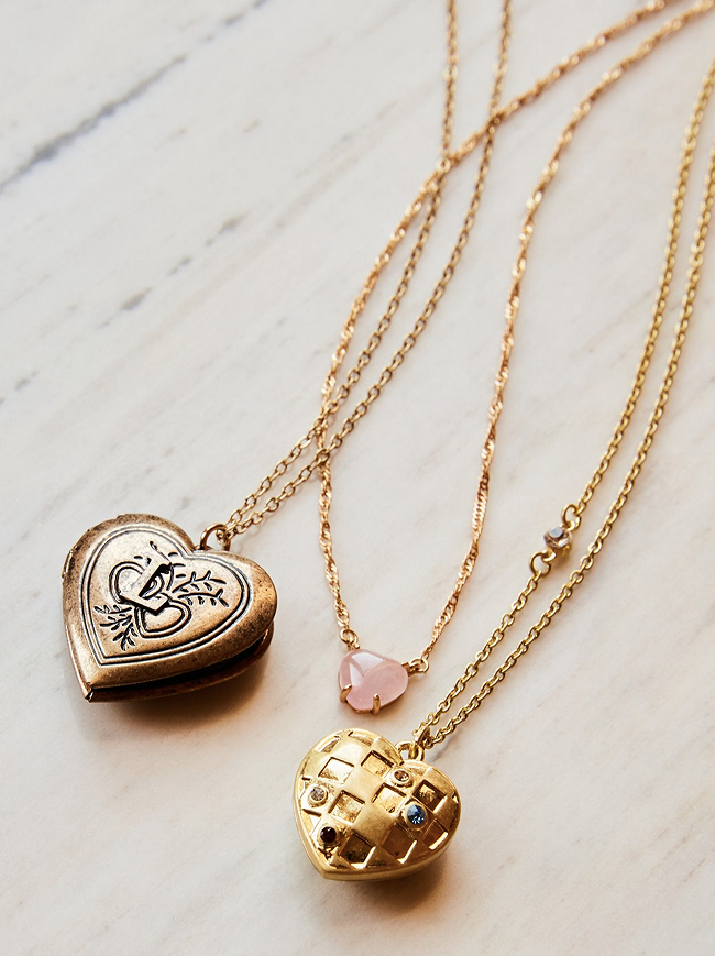 3-Pack Necklace With Pendant