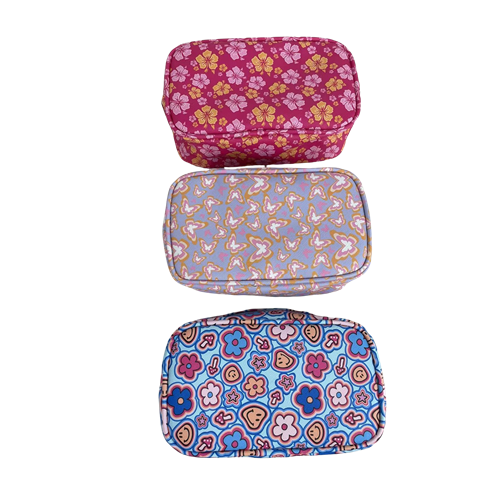 Flower Make up bag