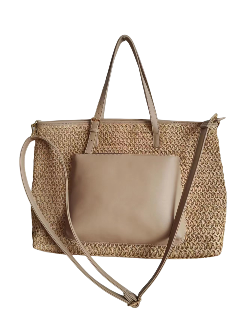 Large Straw Tote Bag