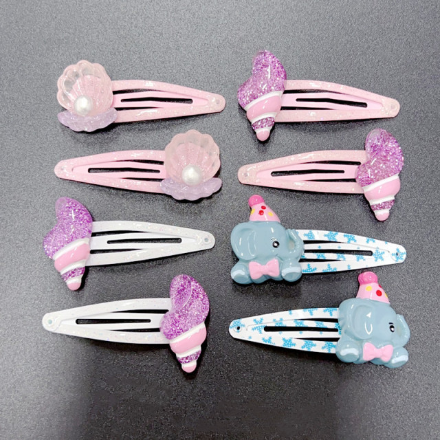 8-Pack Assorted Hair Clips