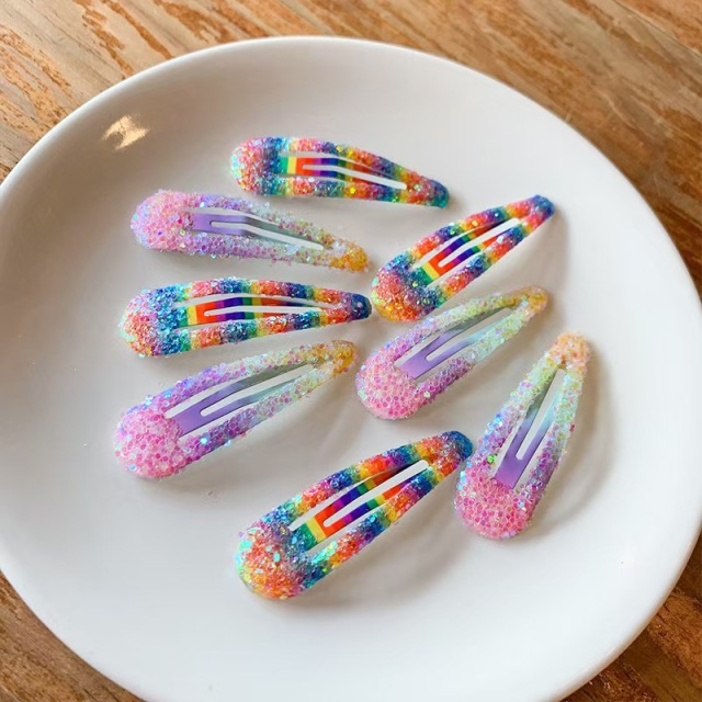 8-Pack Colorful Hair Clips