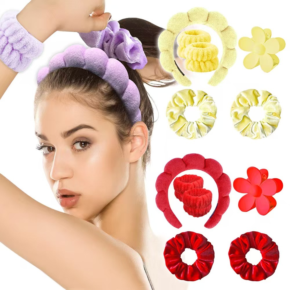 Shower Spa headband set