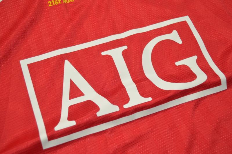 Manchester United 2007/08 Home（ UCL FINAL ）