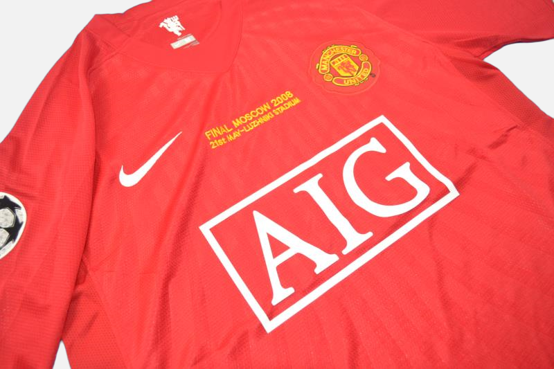 Manchester United 2007/08 Home（ UCL FINAL ）