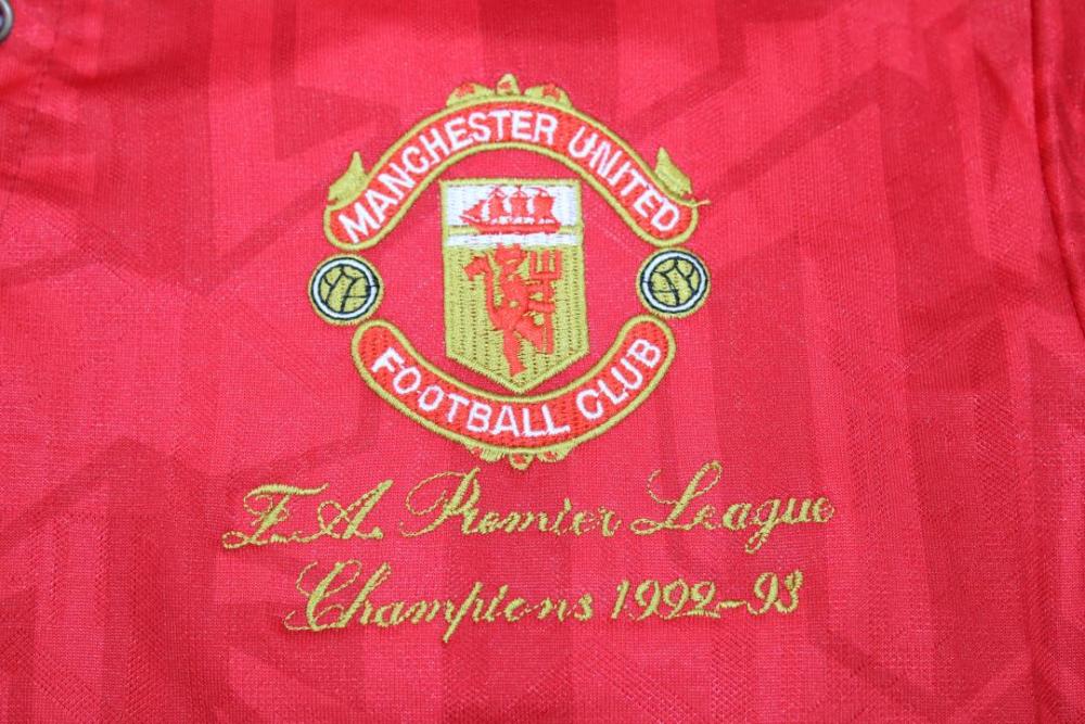 Manchester United 1992/94 Home WITH CHAMPION LETTER