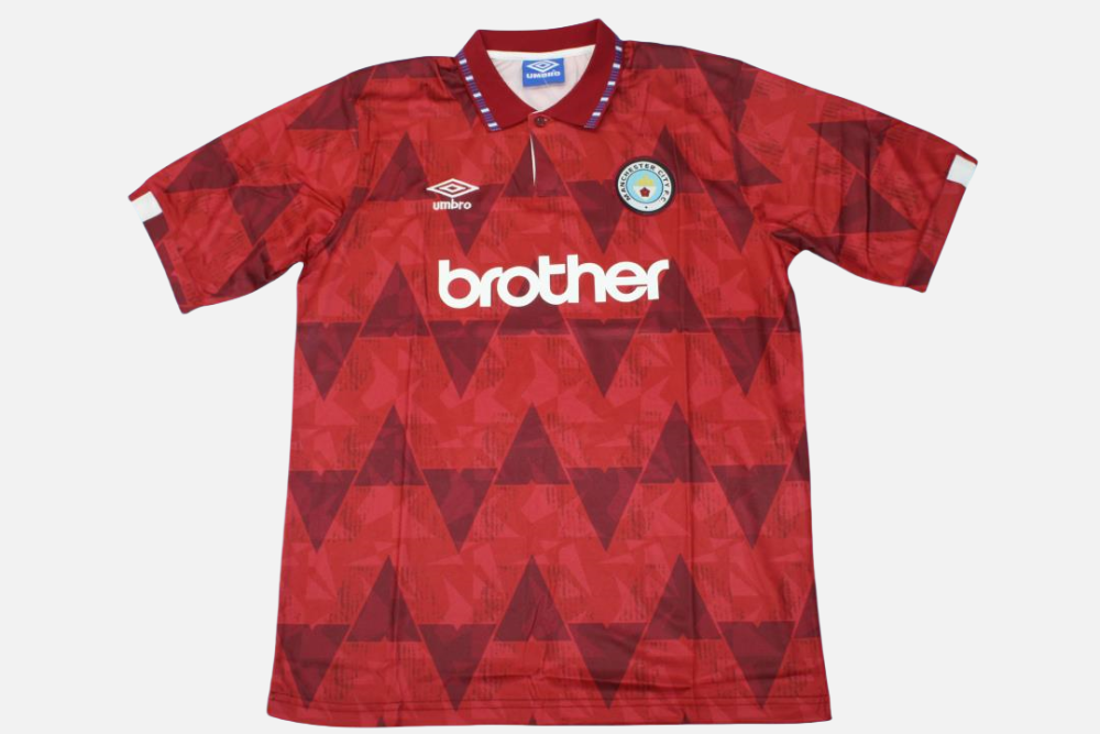 Manchester City 1990/92 Away