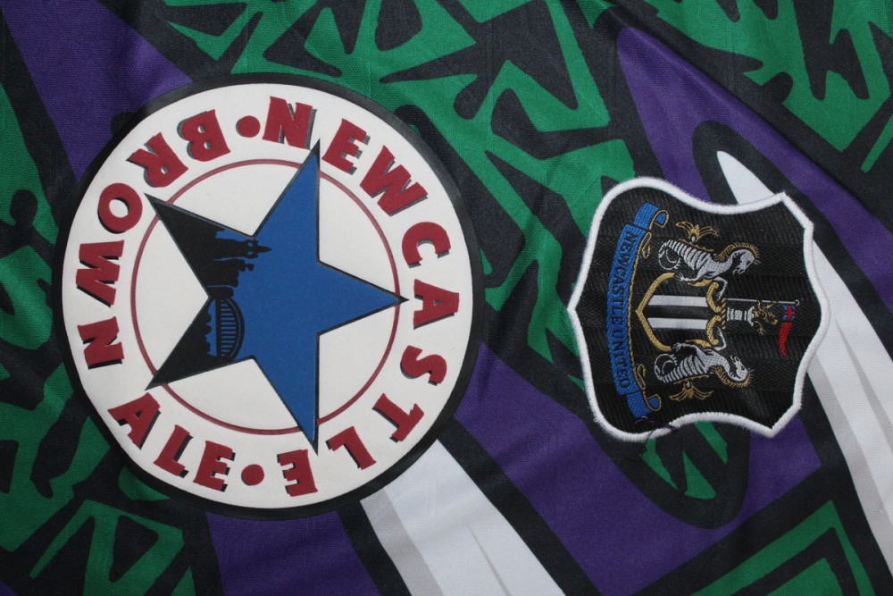 Newcastle United 1995/96 Goalkeeper Purple
