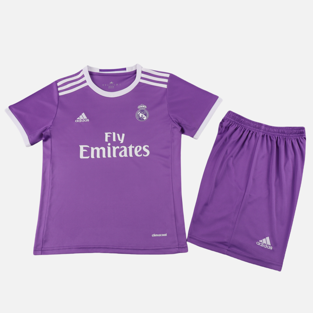 Real Madrid 2016/17 Away Kids