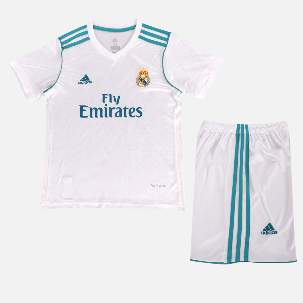 Real Madrid 2017/18 Home Kids