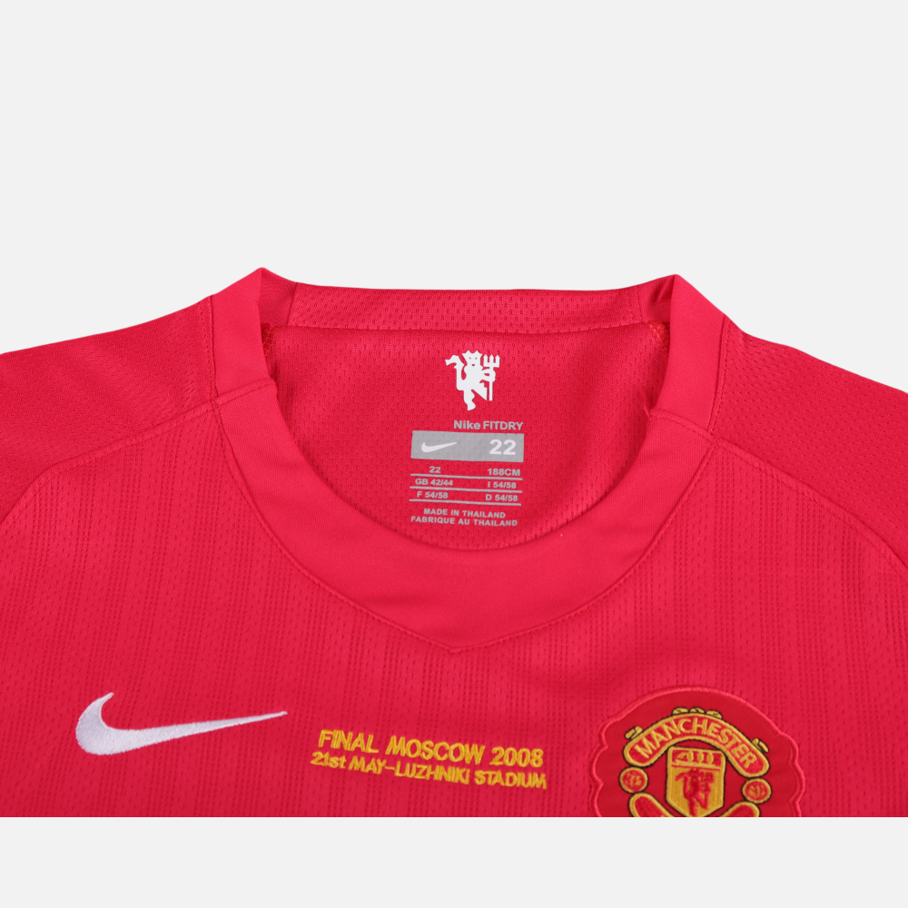 Manchester United 2007/08 Home（ UCL FINAL ）Kids