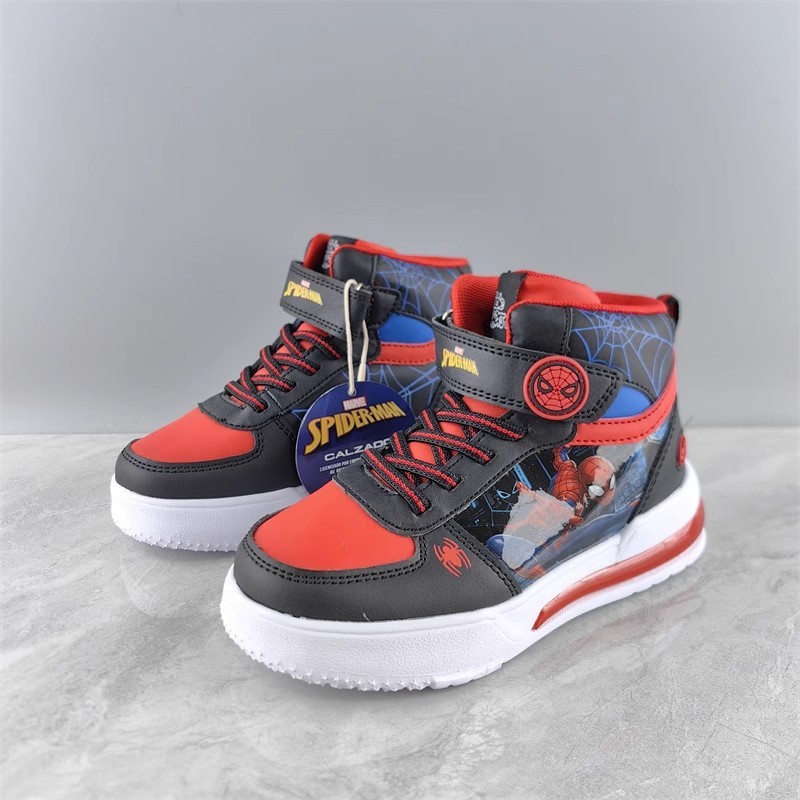 DISNEY BOY SHOES/Spider Man cartoon pattern
